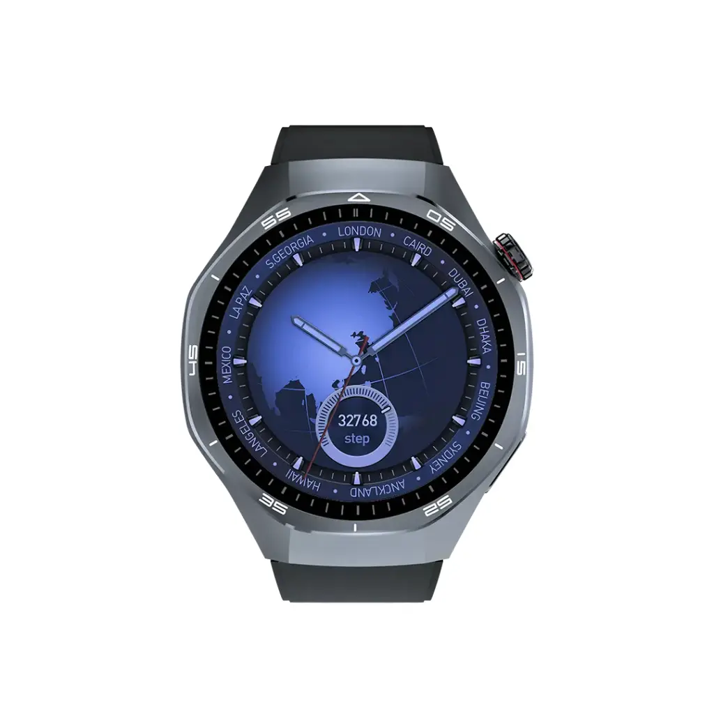 Green Lion Tech Master Smart Watch (GNTEMSTSWBK)
